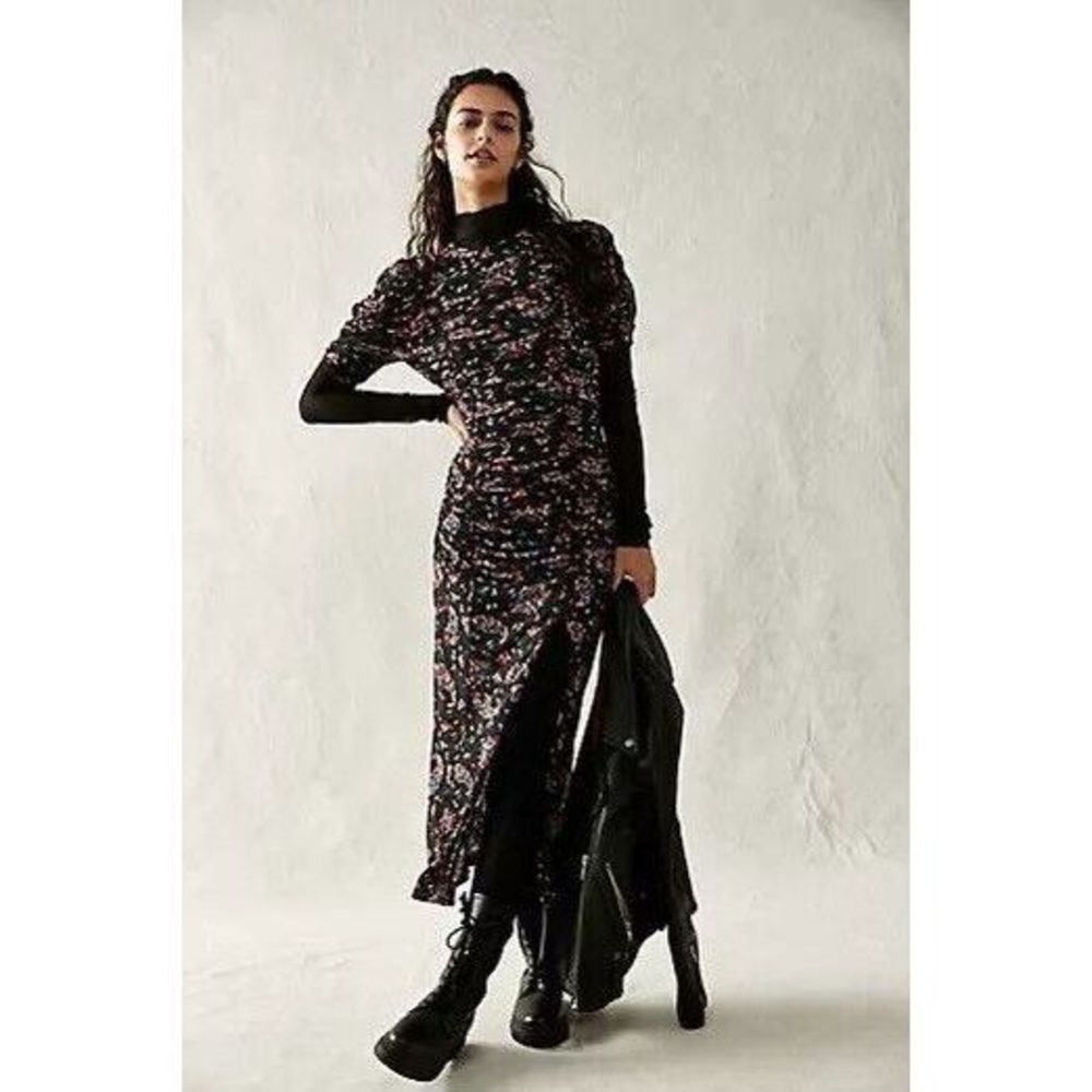 Free People Briella Midi Dress - Gem